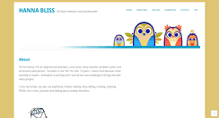 Desktop Screenshot of hannabliss.com